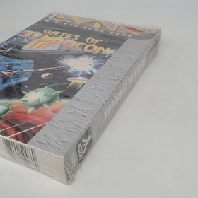 Gates of Zendocon Atari Lynx 1989 BIG BOX W Plastic and Manual ONLY Good Cond
