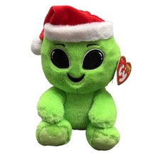 TY Beanie Boos - COMET the Holiday Alien [Regular Size - 6 inch] - MWMTs Boo Toy