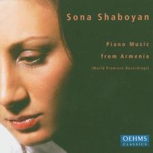 Piano Music from Armenia von Sona Shaboyan | CD | Zustand sehr gut