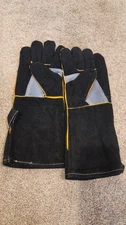 FZTEY Thorn Proof Gloves 16" BLACK 932° Fire Heat Resistant 