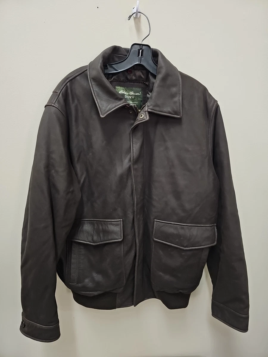 Eddie Bauer Leather Outer Shell Coats, Jackets & Vests for Men for