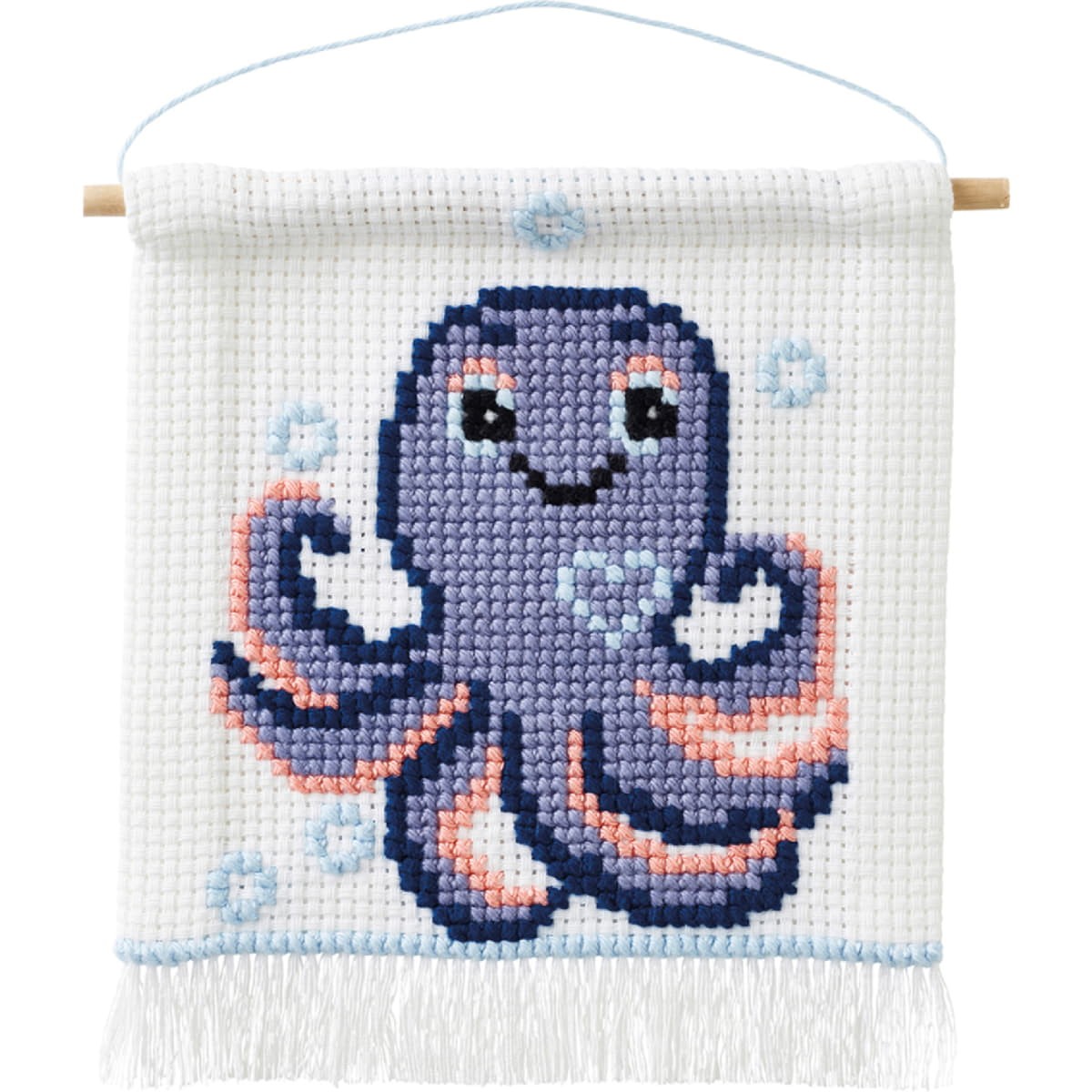 Permin counted cross stitch kit ""Octopus"", 16x18cm