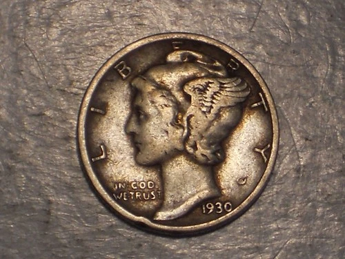1930 Mercury Dime (Fine & Attractive)