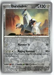 Duraludon 106/142 Stellar Crown Reverse Holo Common