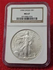 1996 Silver Eagle Dollar ASE NGC MS 67                                 #T0704
