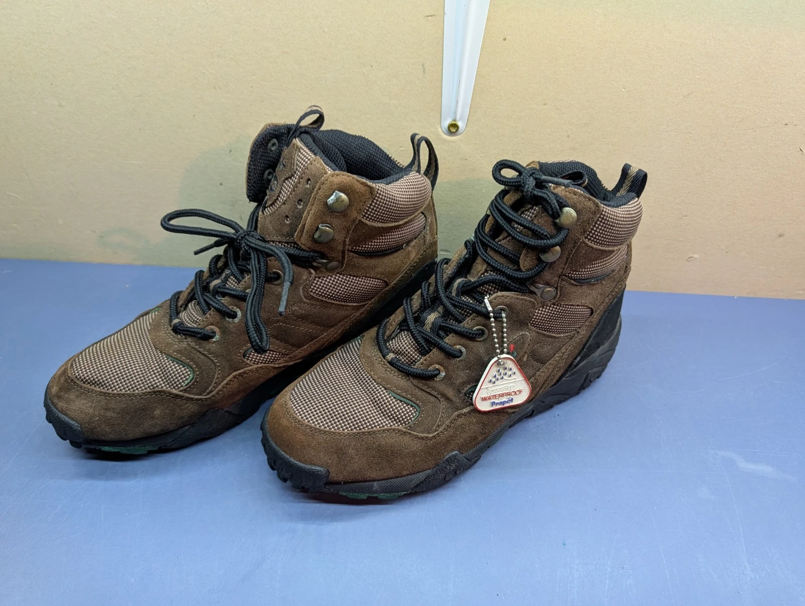 Propet Camp Walker Size 7 - EUR 40 - M(D) Brown Ankle Hikers Hiking Boots
