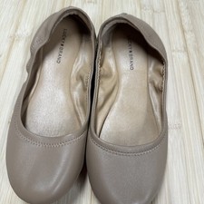Lucky Brand Ballet Emmie Flats Tan/ Beige Women's size 8 1/2 W