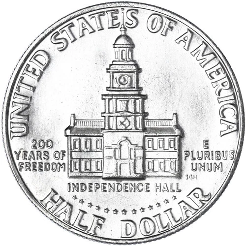 1976 D KENNEDY BICENTENNIAL Half Dollar 50c BU from Mint Set