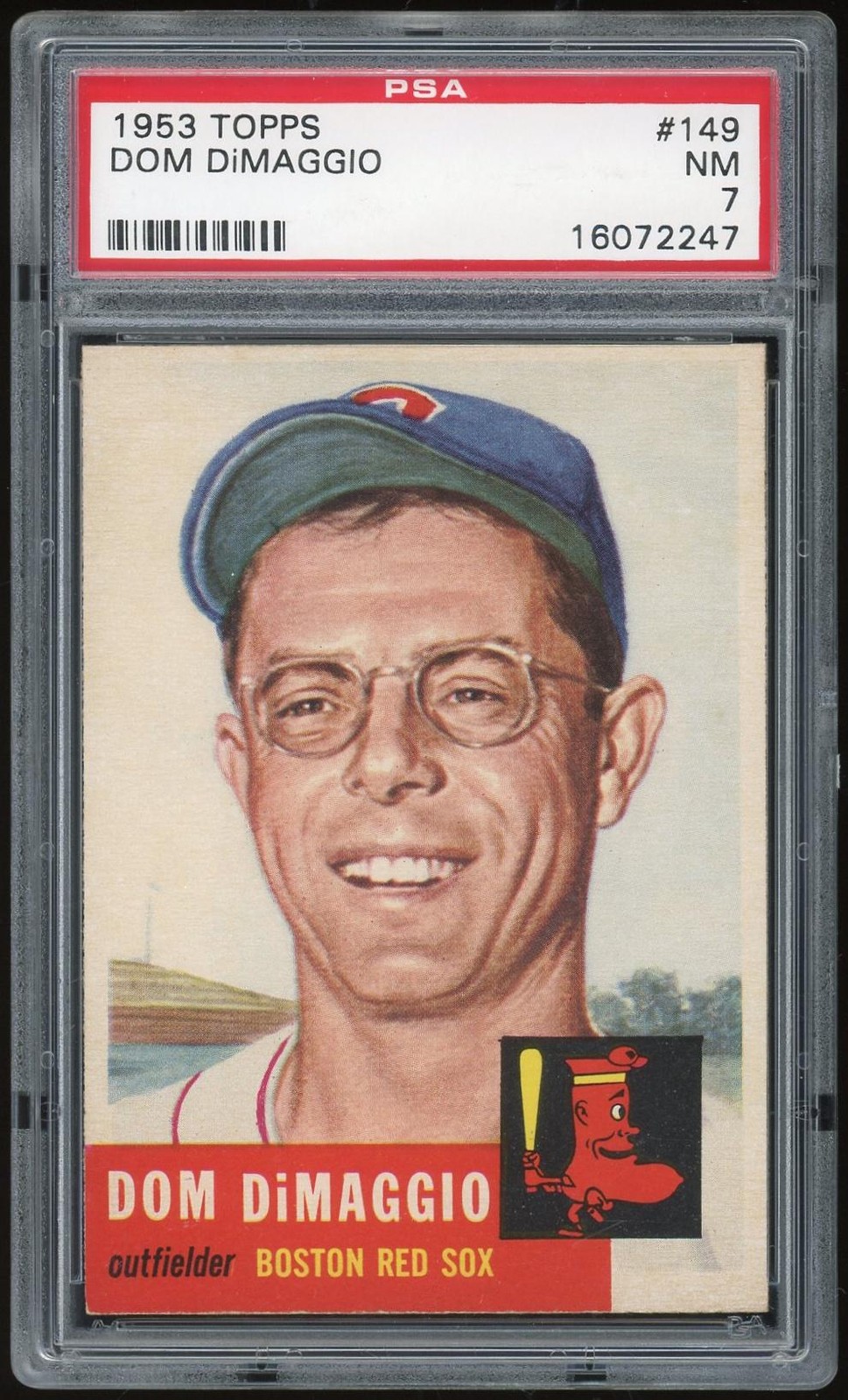 1953 Topps #149 Dom DiMaggio PSA 7 *2247