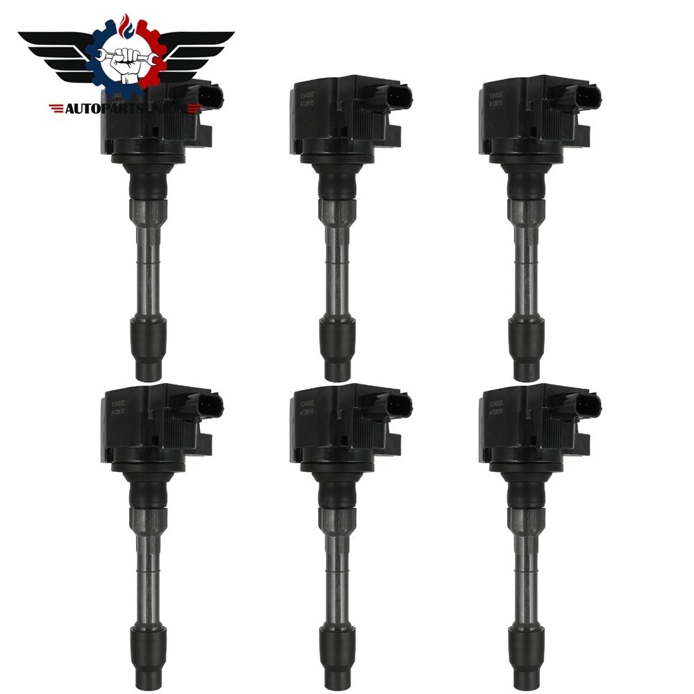 6 Ignition Coils For Acura NSX V6 3.5L 2017 2018 2019 2020 2021 2022