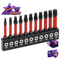 "Flintronic 50Mm Schrauber Bit Set, 11 StüCk Bitsatz, 1/4\" Magnetischen Sechskant"