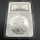 2006 American Silver Eagle NGC MS70