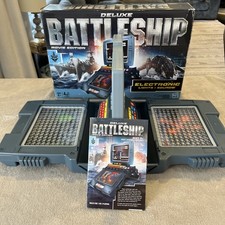 Deluxe Battleship Movie Edition Electronic COMPLETE WORKS Hasbro 2012 Sea Battle