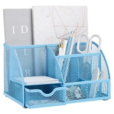 Desk Organizer Wire Mesh 3 Tier Sliding Drawers Paper Sorter/Multifunctional/...