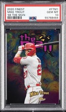 2020 FINEST 1998 THE MAN #FTM1 MIKE TROUT PSA 10