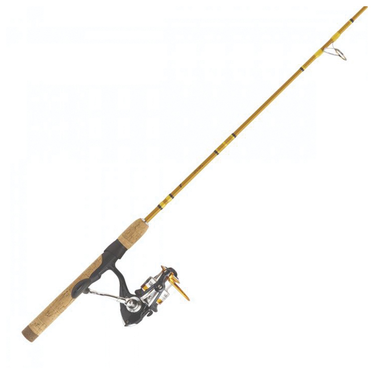 Eagle Claw 5'6'' Spinning Combo - Lightweight 2-Piece Fishing Rod - Reel Set for
