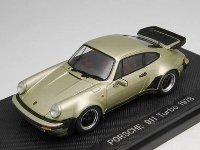 Ebbro 44143 1/43 Porsche 911 Turbo 1978 Modello Auto Oro - Immagine 4 di 4