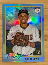 Royce Lewis RC * 2022 Topps Archives BLUE FOIL 25/25 ROOKIE * #116 *