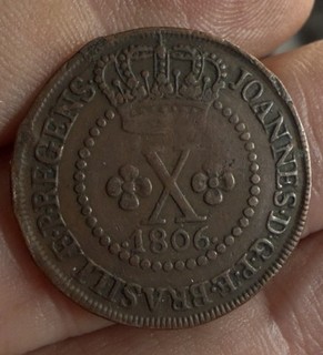Brazil 10 Reis 1806 EF