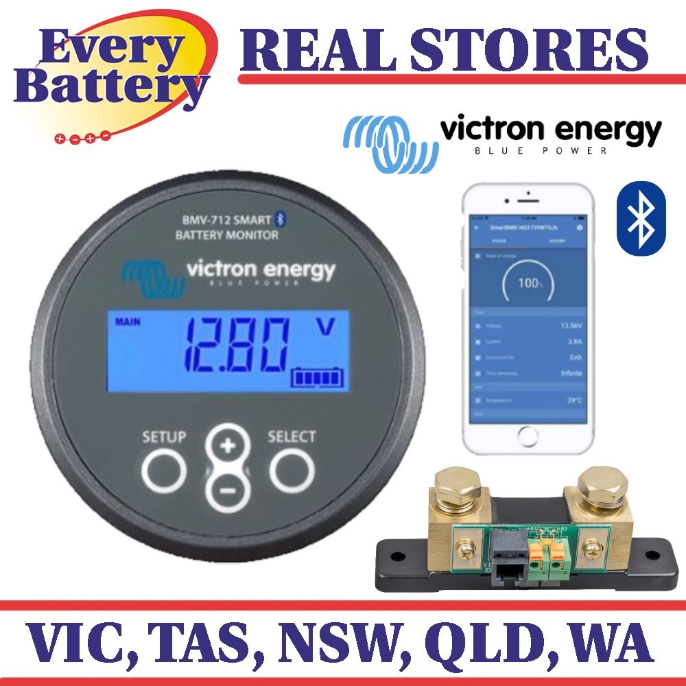 BAM030712000R Victron BMV-712 Smart Battery Monitor - Bluetooth 5 year Warranty