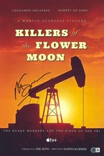 Martin Scorsese Signed Autograph Killers Of The Flower Moon 12x18 Phtoto BAS