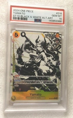 🎇Yamato ST13-016 Black & White Alt. Art Rush Holo PSA 10 | eBay