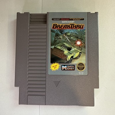 BreakThru (Nintendo Entertainment System, 1987) Authentic Cart - Tested Cleaned