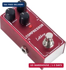 LOTKEY Red Compressor Electric Guitar Effects Pedal