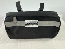 Vintage Star Pak Nylon Handle Bar Bag Made In USA Reflecter Strip
