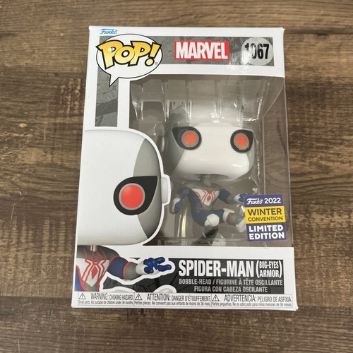 Funko Pop! Vinilo: Marvel - Spider-Man (Bug-Eyes Armor) (Convención de Invierno) -... - Imagen 2 de 8