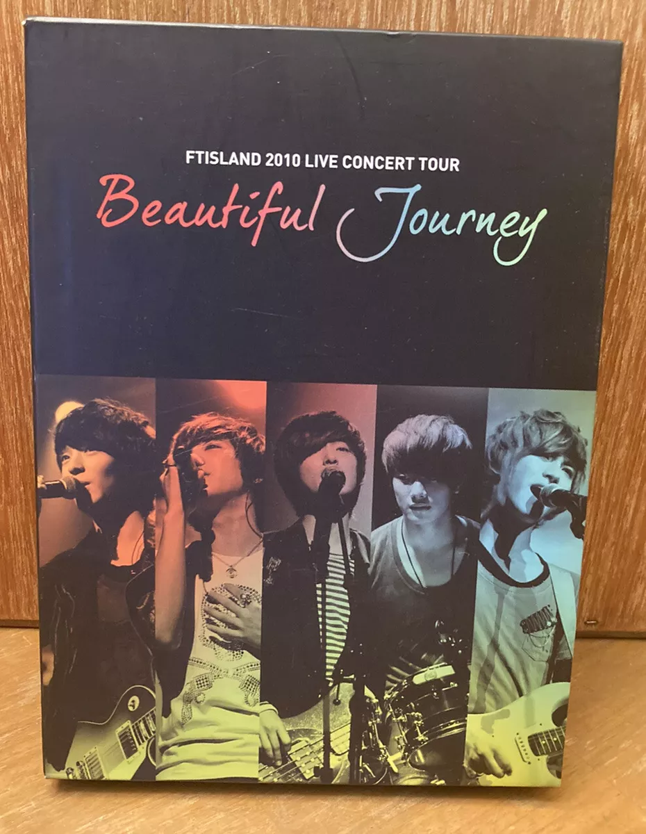 FT Island-2010 FTIsland Live (2 DISC) Beautiful Journey All Region Korean  Import