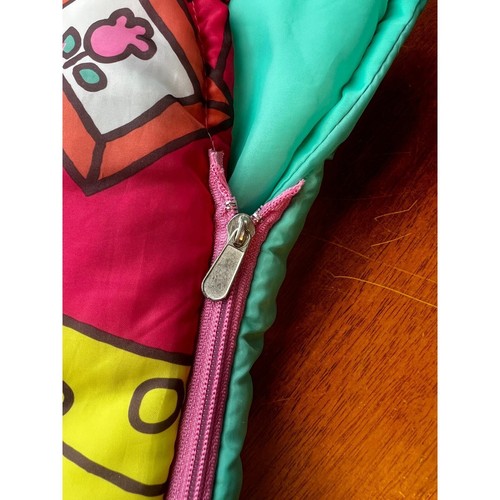 Sacco a pelo Hello Kitty Mouse 2015 rosa acqua arcobaleno 27" x 56" - Foto 5 di 6