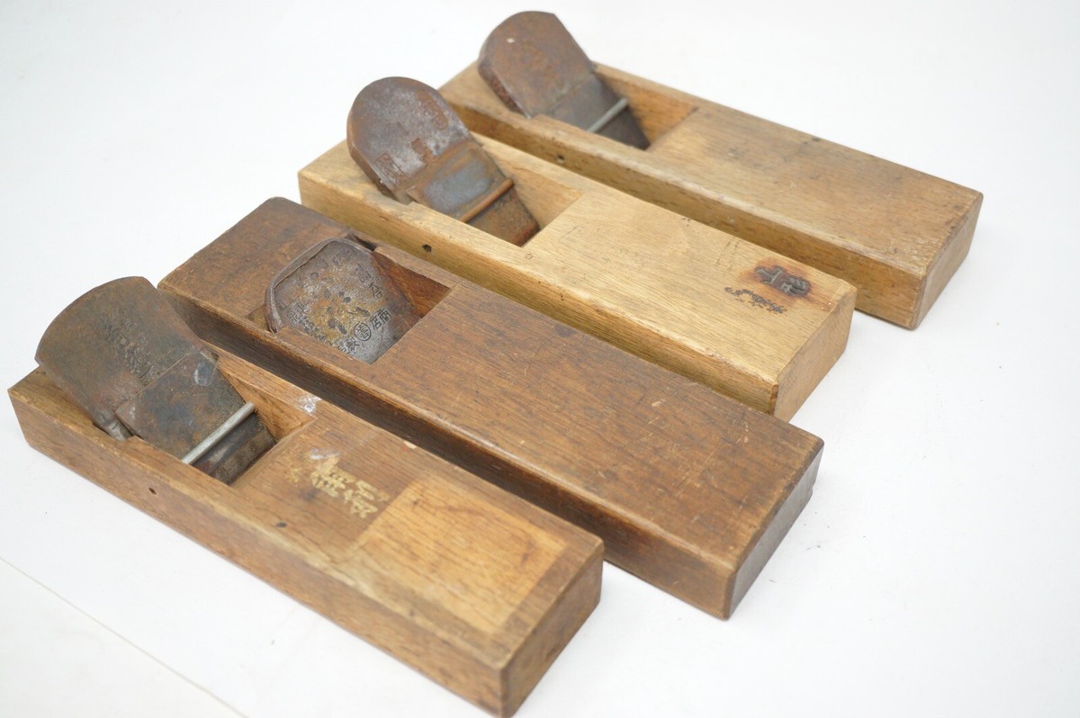 kanna☆ Japanese Kanna Special Plane Collection x4 Vintage Original