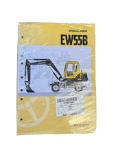 Volvo EW55B Wheel Excavator Factory Operators Manual