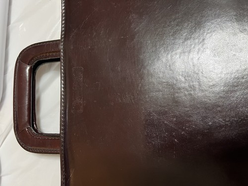 Top Grain Leather Briefcase by United States Luggage - Picture 5 of 10
