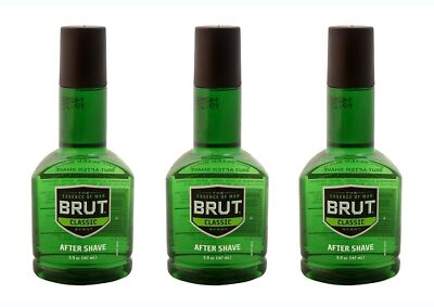 BL Brut Classic Scent After Shave 5 oz - **THREE PACK**
