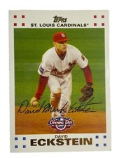 2007 (CARDINALS) Topps Opening Day Gold #144 David Eckstein /2007