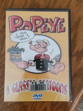 Popeye 8 Classic Cartoons DVD Brand New Sealed Animated Kid's and Family