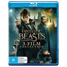 FANTASTIC BEASTS : Complete 3-Film Collection 1 2 3 : NEW Blu-Ray