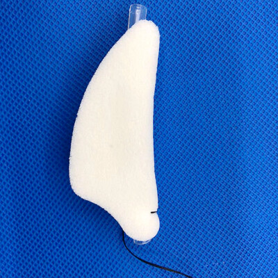 D type Nasal Anotomical dressings PVA merocel nasal packing 20pz with tube