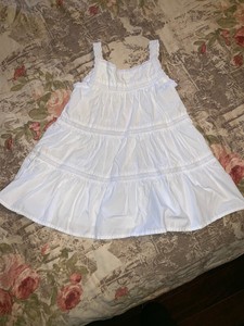 toddler white sundress