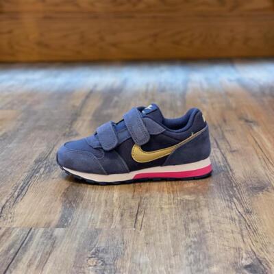 Nike MD Runner 2 TDV Gr.22 blau 807328 406 Mädchen Kinder Sportschuhe Sneaker