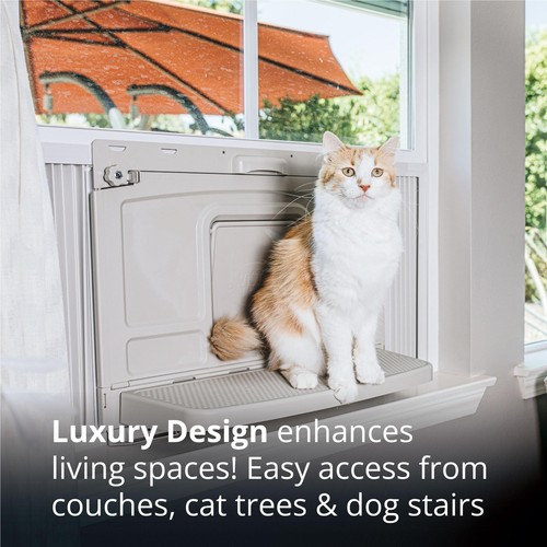 VistaLoo Window Cat Litter Box, Catio & Perch Bundle-Litter Odor Eliminator-R... - Picture 7 of 8