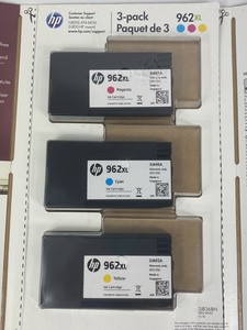 Open Box HP 962 XL 3-Pack High Yield Tri-Color Ink Cartridge Exp 03/2021 | eBay