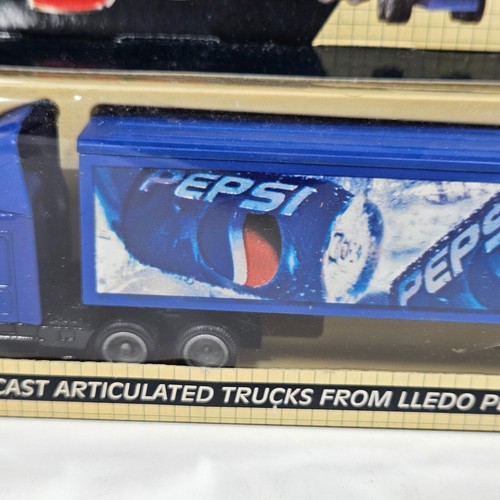 LLEDO Cargo Kings Kenworth Semi Truck Pepsi 1/76 Scale Mint in Box Diecast Model - Picture 3 of 9