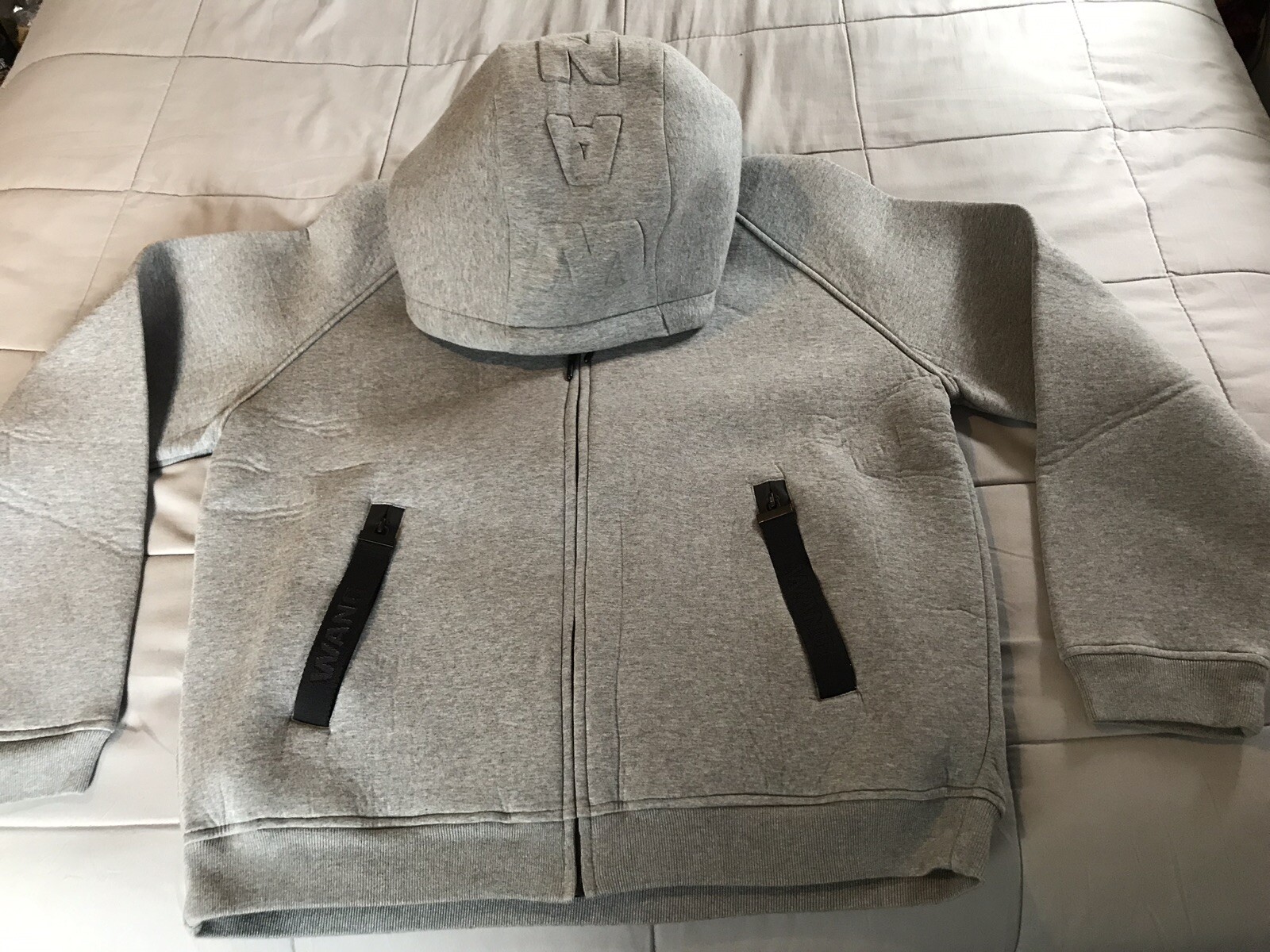 Alexander Wang X H M Scuba Zip Neoprene Hoodie Jacket Gem