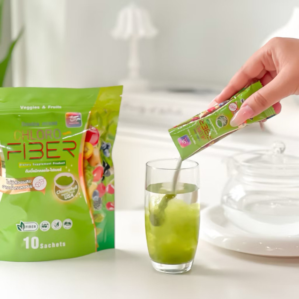 Chloro Fiber Detox Diet Slimming Weight Control Good Health Skin Care 1+1 pack