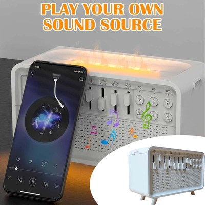 White Noise Sleeping Machine With Diffuser Sound Machine For Sleep 8 Group