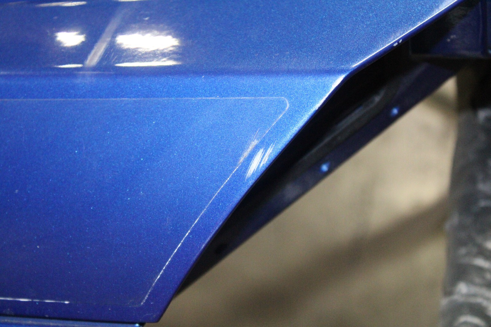 Mclaren MP4-12C, LH, Left, Front Door Shell, Blue, Scratched, Used
