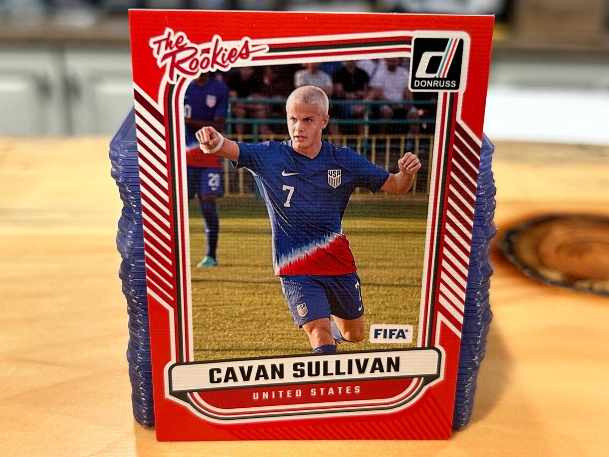 2024-25 Panini Donruss FIFA Cavan Sullivan The Rookies RED #7